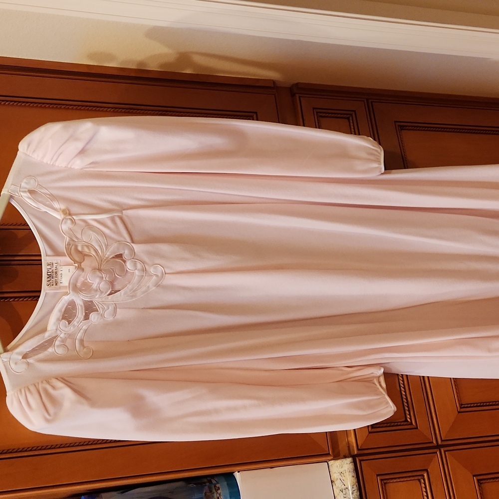 NATORI sample flannel nightgown size S